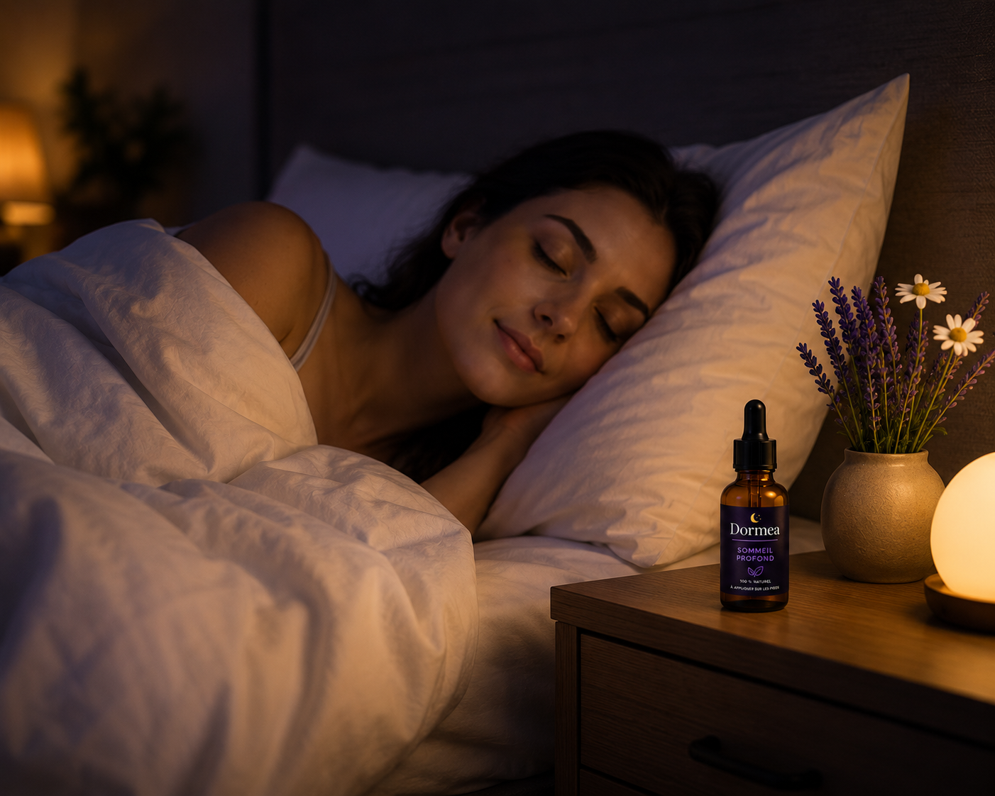 Huile Sommeil Dormea — Soin des Pieds pour un Endormissement Naturel