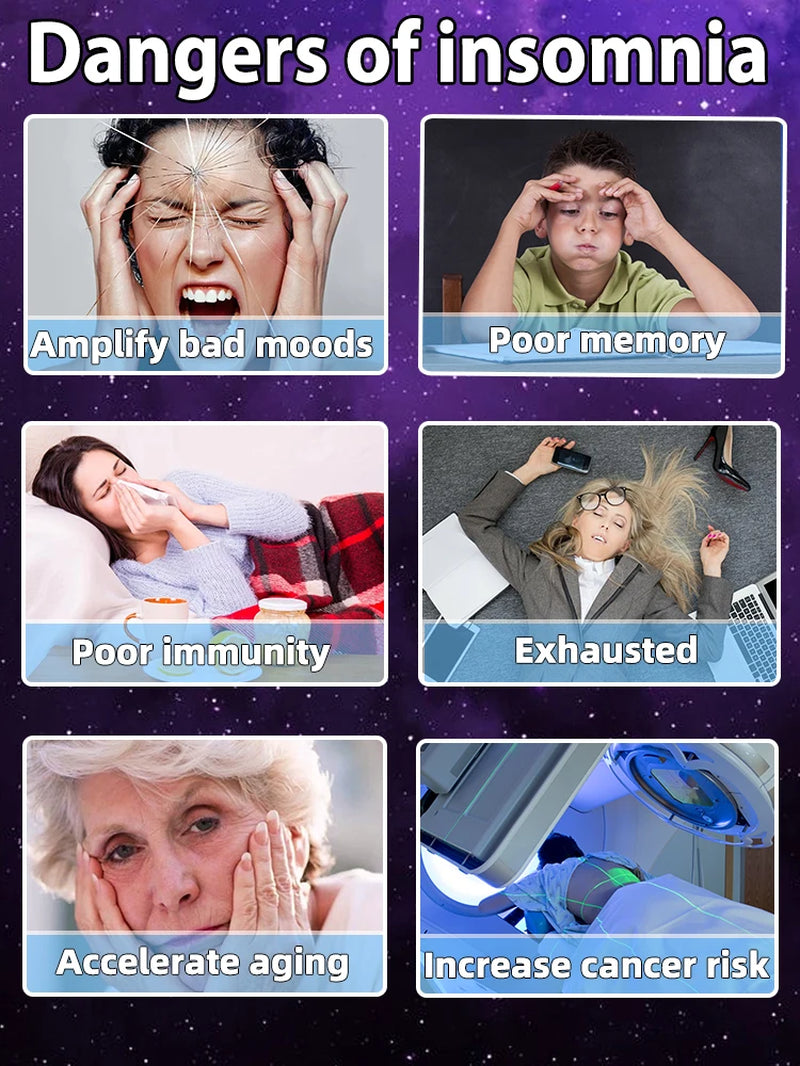Sleep Better Instantly – No Pills, No Water. Rub on a Few Drops. Fall Asleep Fast, Sleep Longer, Better Quality, Nice Mood.